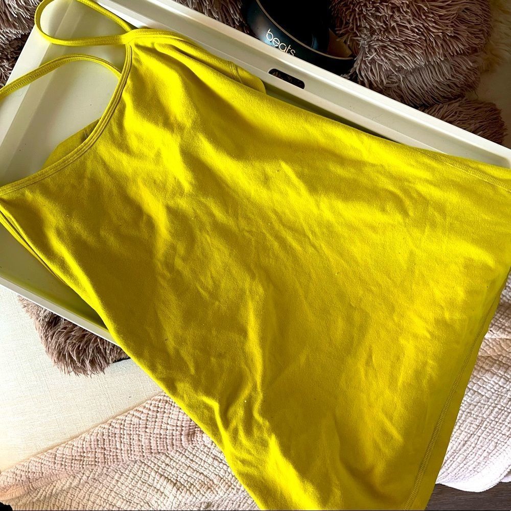 LULULEMON mustard shirt Pre owned good condition! Size 10. Maternity